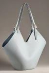 By Anthropologie Buckle-strap Tote In Blue