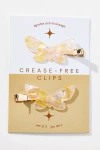 By Anthropologie Butterfly Crease-free Hair Clips, Set Of 2