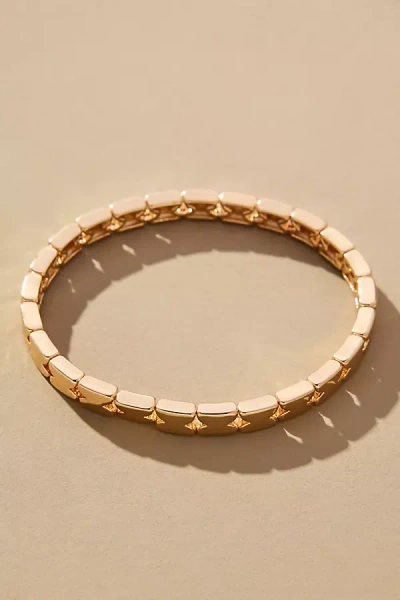 By Anthropologie Butterfly Stretch Bracelet In Gold