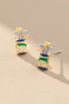 By Anthropologie Candy Icon Stud Earrings In Multi