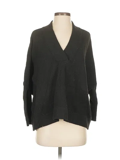 Pre-owned By Anthropologie Cardigan Sweater In Black