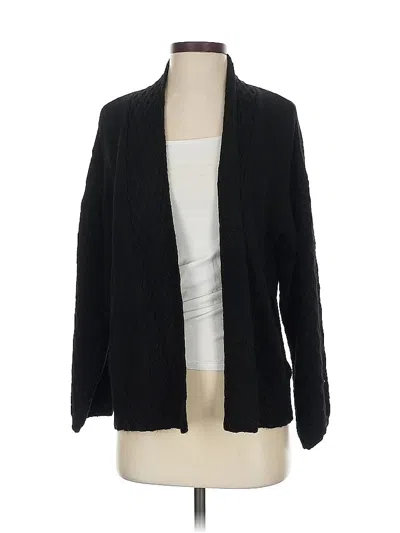 Pre-owned By Anthropologie Cardigan Sweater In Black
