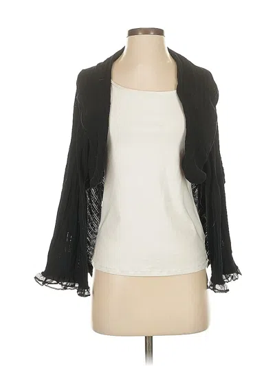 Pre-owned By Anthropologie Cardigan Sweater In Black