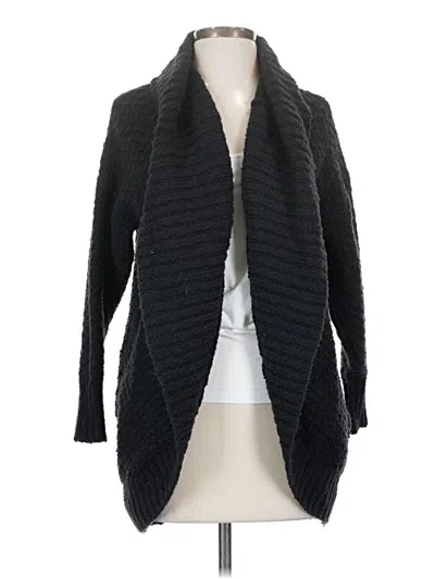 Pre-owned By Anthropologie Cardigan Sweater In Black