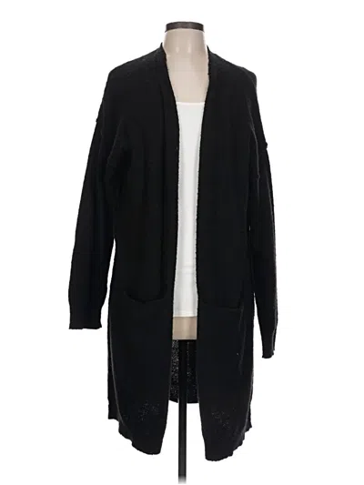 Pre-owned By Anthropologie Cardigan Sweater In Black