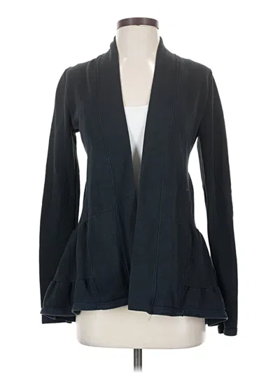 Pre-owned By Anthropologie Cardigan Sweater In Black