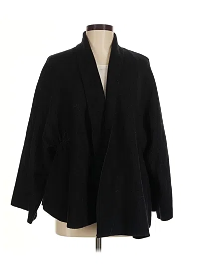 Pre-owned By Anthropologie Cardigan Sweater In Black