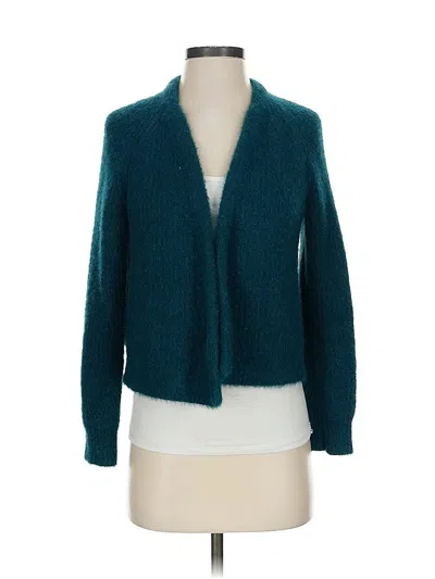 Pre-owned By Anthropologie Cardigan Sweater In Blue