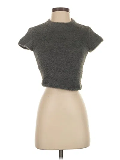 Pre-owned By Anthropologie Cardigan Sweater In Gray