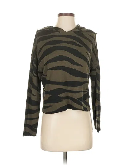 Pre-owned By Anthropologie Cardigan Sweater In Green