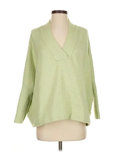 Pre-owned By Anthropologie Cardigan Sweater In Green