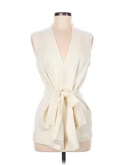 Pre-owned By Anthropologie Cardigan Sweater In Ivory