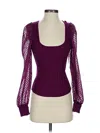 By Anthropologie Cardigan Sweater In Purple