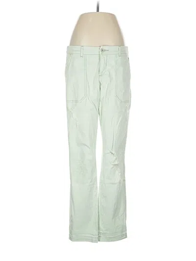 Pre-owned By Anthropologie Cargo Pants In Blue