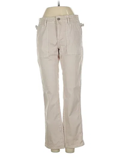 Pre-owned By Anthropologie Cargo Pants In Brown
