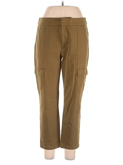 Pre-owned By Anthropologie Cargo Pants In Brown