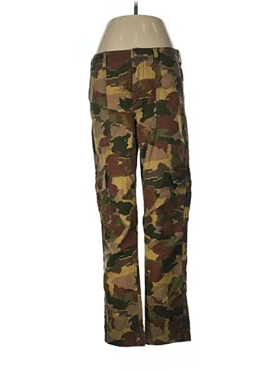 Pre-owned By Anthropologie Cargo Pants In Brown