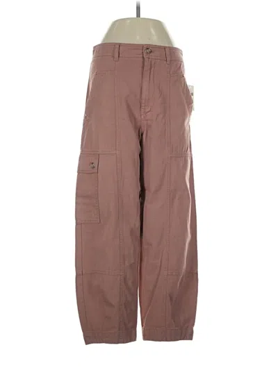Pre-owned By Anthropologie Cargo Pants In Brown