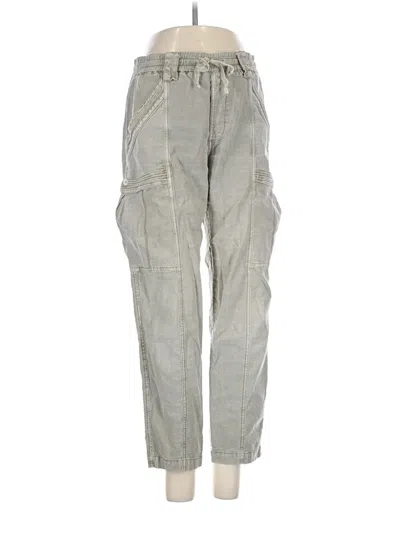 Pre-owned By Anthropologie Cargo Pants In Gray