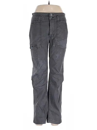 Pre-owned By Anthropologie Cargo Pants In Gray