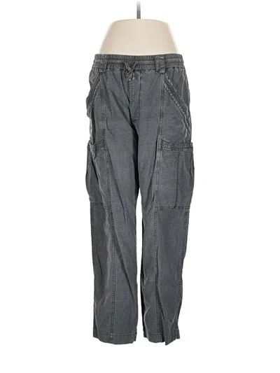 Pre-owned By Anthropologie Cargo Pants In Gray