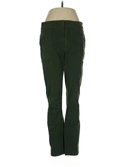 Pre-owned By Anthropologie Cargo Pants In Green