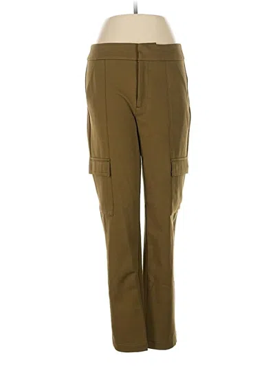 Pre-owned By Anthropologie Cargo Pants In Green