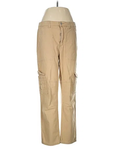 Pre-owned By Anthropologie Cargo Pants In Tan