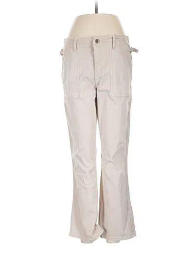 Pre-owned By Anthropologie Cargo Pants In Tan