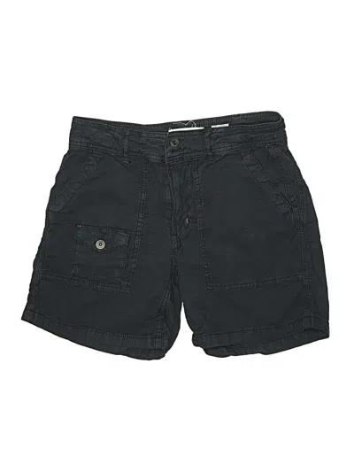 Pre-owned By Anthropologie Cargo Shorts In Black