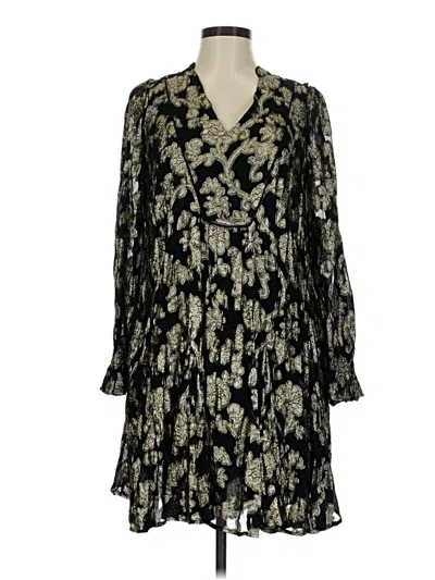 Pre-owned By Anthropologie Casual Dress In Black