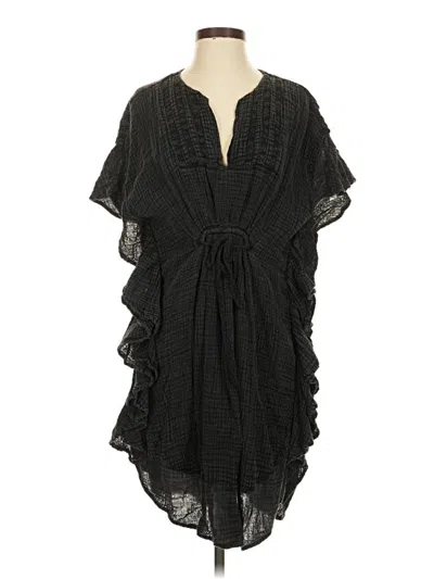 Pre-owned By Anthropologie Casual Dress In Black