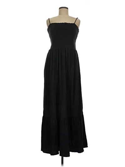Pre-owned By Anthropologie Casual Dress In Black