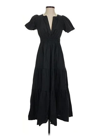 Pre-owned By Anthropologie Casual Dress In Black