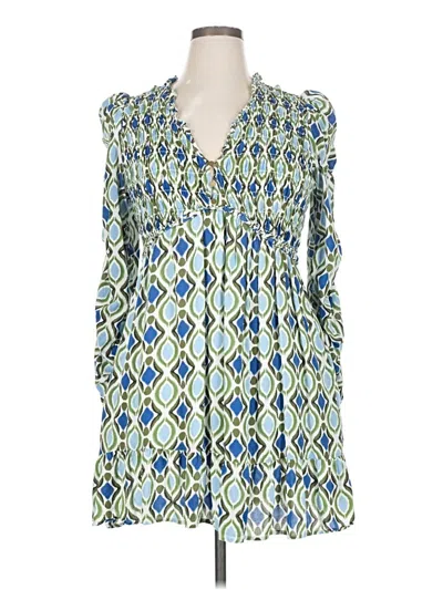 Pre-owned By Anthropologie Casual Dress In Blue