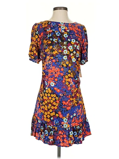 Pre-owned By Anthropologie Casual Dress In Blue