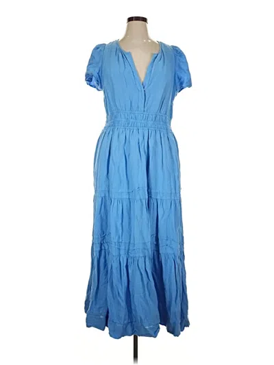 Pre-owned By Anthropologie Casual Dress In Blue