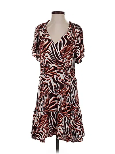 Pre-owned By Anthropologie Casual Dress In Brown
