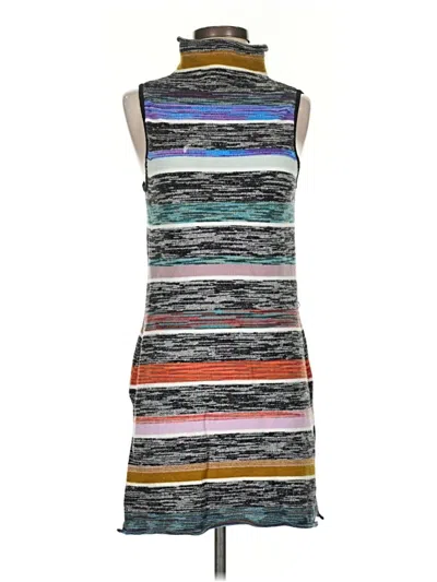 Pre-owned By Anthropologie Casual Dress In Gray