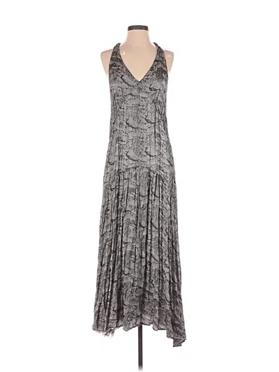 Pre-owned By Anthropologie Casual Dress In Gray