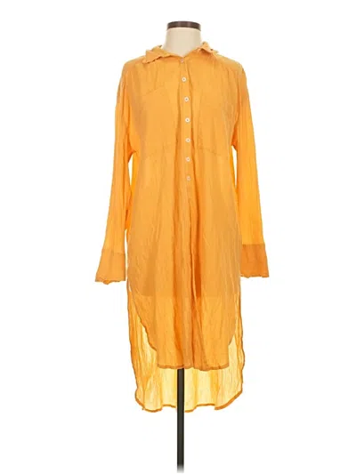 Pre-owned By Anthropologie Casual Dress In Orange