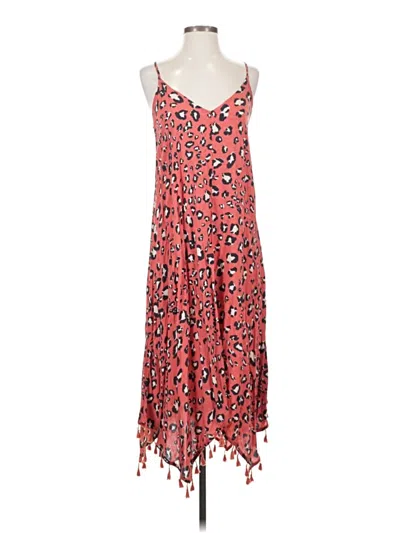 Pre-owned By Anthropologie Casual Dress In Red
