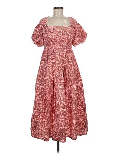 Pre-owned By Anthropologie Casual Dress In Red