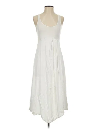 Pre-owned By Anthropologie Casual Dress In White
