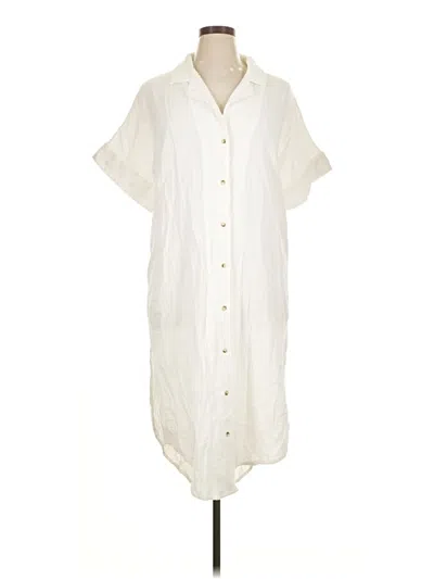 By Anthropologie Casual Dress In White