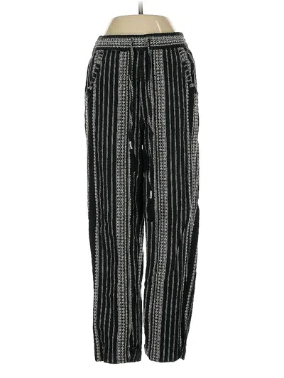 Pre-owned By Anthropologie Casual Pants In Black