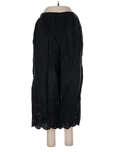 Pre-owned By Anthropologie Casual Pants In Black