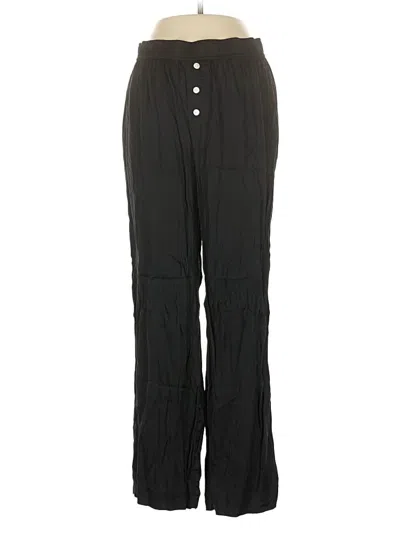 Pre-owned By Anthropologie Casual Pants In Black