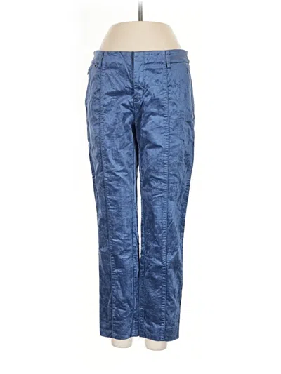 Pre-owned By Anthropologie Casual Pants In Blue