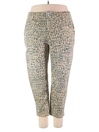 Pre-owned By Anthropologie Casual Pants In Blue